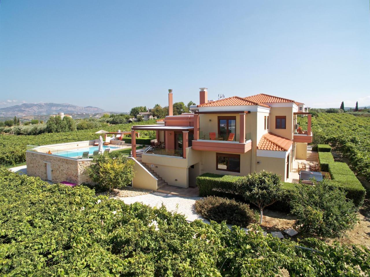 Cretan Vineyard Hill Villa Kato Kalesia Luaran gambar
