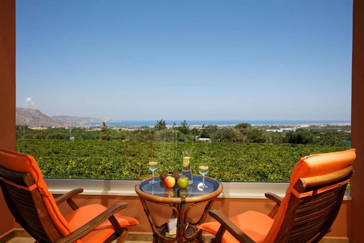 Cretan Vineyard Hill Villa Kato Kalesia Luaran gambar