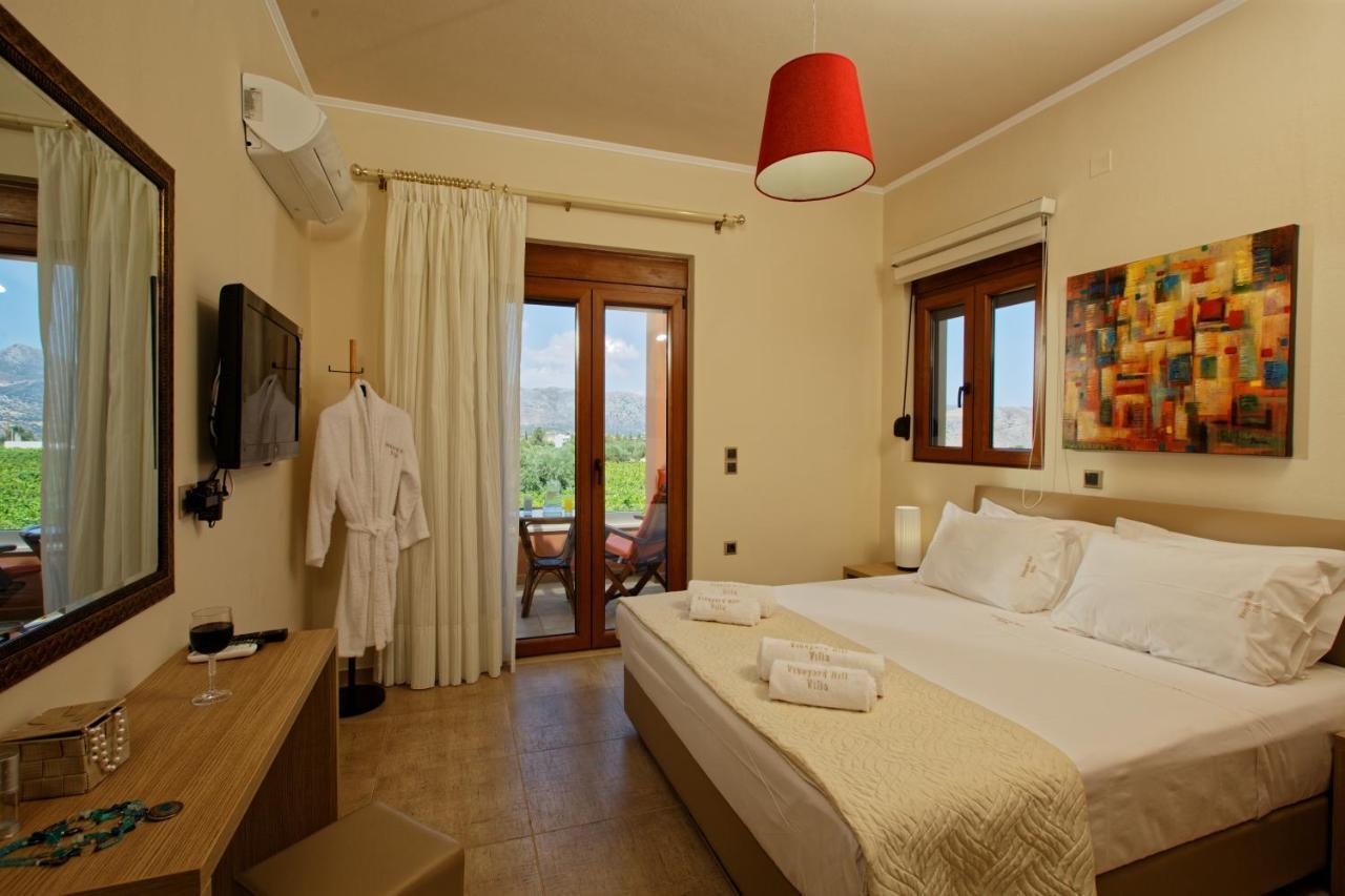 Cretan Vineyard Hill Villa Kato Kalesia Luaran gambar