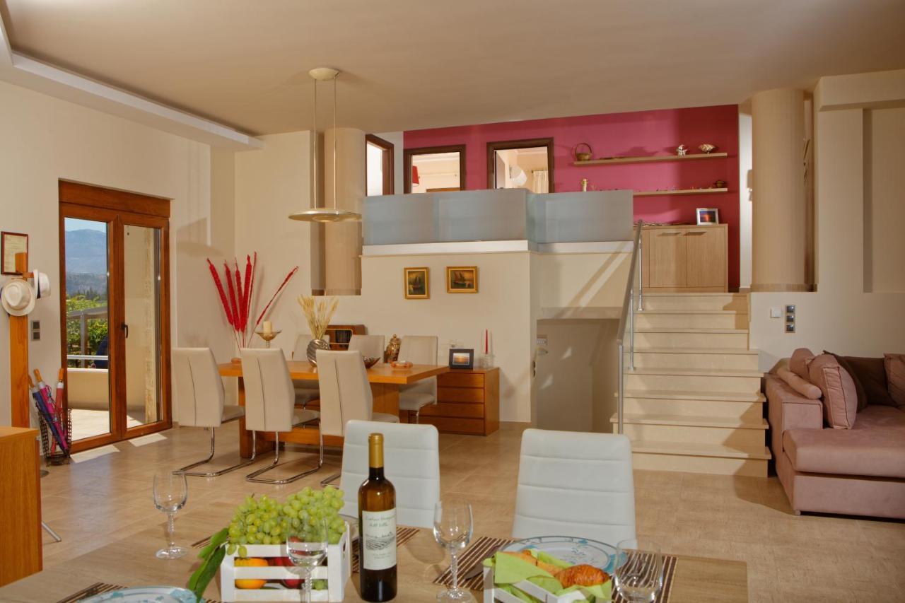 Cretan Vineyard Hill Villa Kato Kalesia Luaran gambar