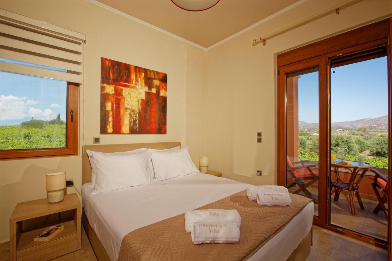 Cretan Vineyard Hill Villa Kato Kalesia Luaran gambar