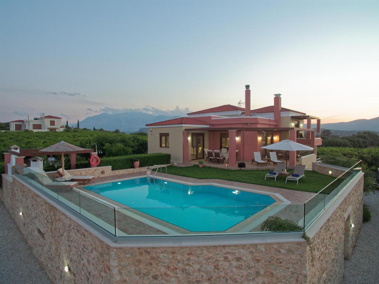Cretan Vineyard Hill Villa Kato Kalesia Luaran gambar